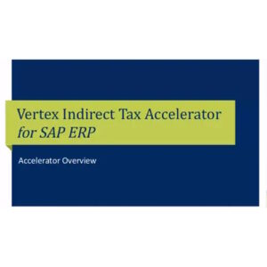 Vertex Accelerator for SAP